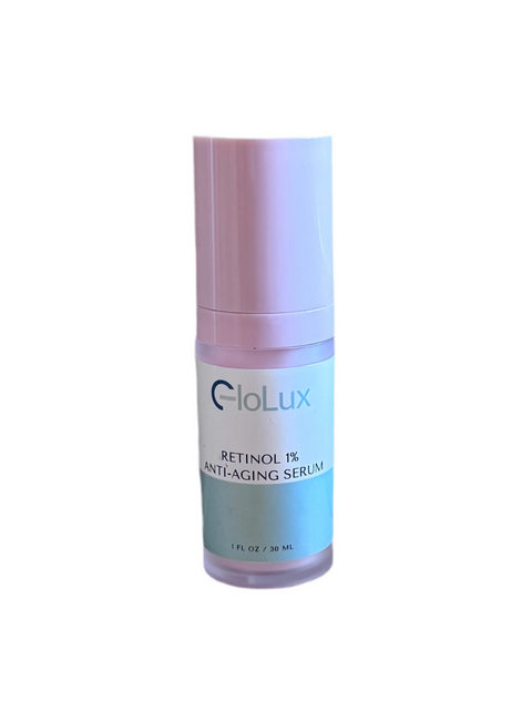 Glolux Retinol 1% Anti-Aging Serum GloLux Skincare Glolux Retinol 1% Anti-Aging Serum
