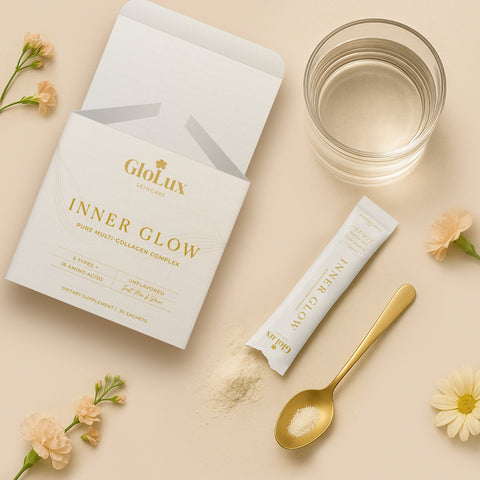 Glow Founder Bundle – 3 Month GloLux Skincare  Glow Founder Bundle – 3 Month
